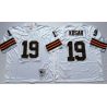 Cheap Bernie Kosar Browns Jersey #19 White Throwback From China