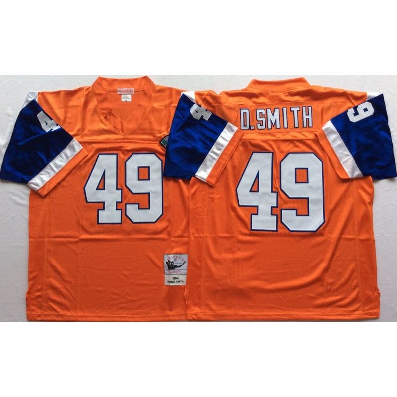 Cheap Dennis Smith Broncos Jersey #49 Orange Throwback From China Cheap Dennis Smith Broncos Jersey #49 Orange Throwback From China
