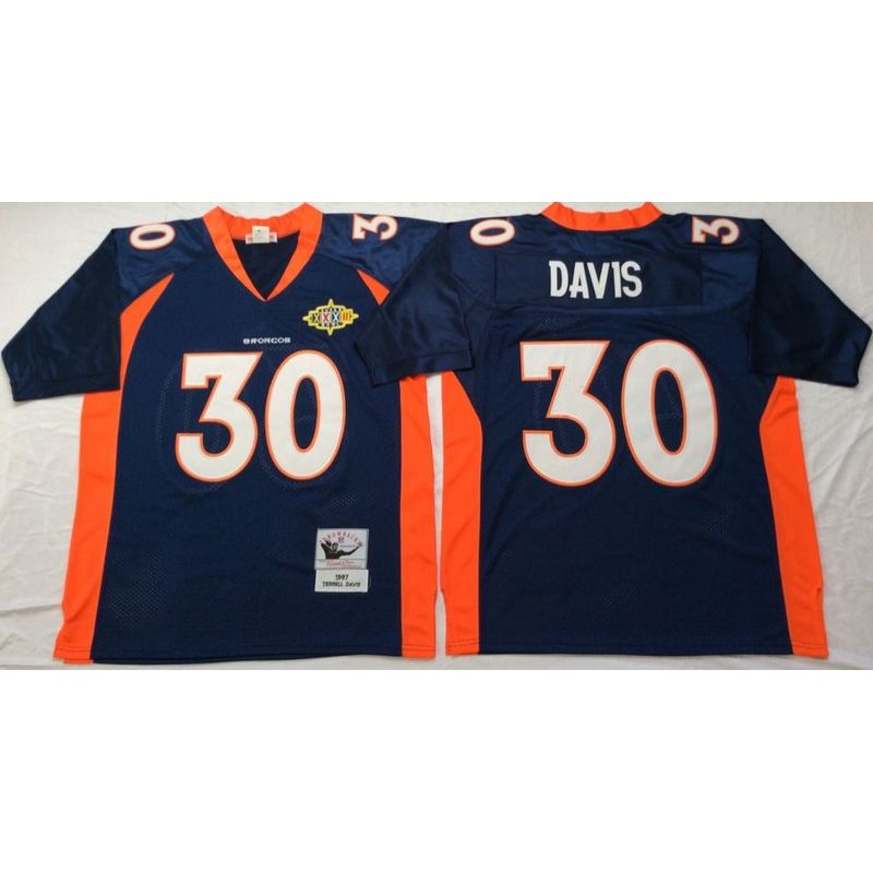 Cheap Terrell Davis Broncos Jersey #30 Navy Throwback From China Cheap Terrell Davis Broncos Jersey #30 Navy Throwback From China