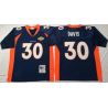 Cheap Terrell Davis Broncos Jersey #30 Navy Throwback From China