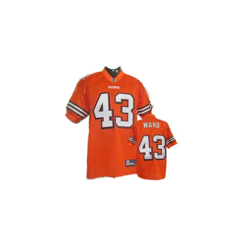 Cheap TJ Ward Browns Jersey #43 Orange From China Cheap TJ Ward Browns Jersey #43 Orange From China