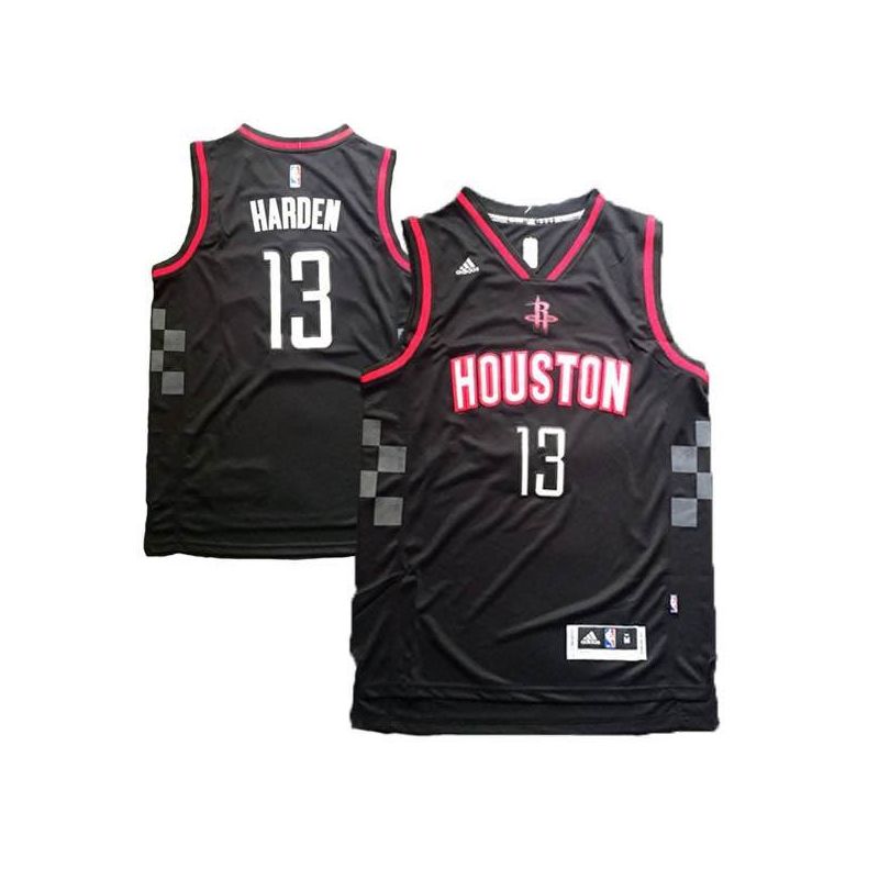 Cheap James Harden Rockets Jersey From China Black #13