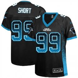 Cheap Kawann Short Panthers Women Jersey From China Black Drift Fashion I #99