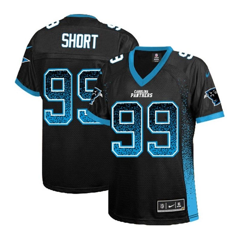 Cheap Kawann Short Panthers Women Jersey From China Black Drift Fashion I #99