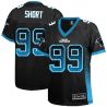 Cheap Kawann Short Panthers Women Jersey From China Black Drift Fashion I #99