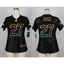 Cheap Ray Rice Ravens Women Jersey From China Black Fashion #27