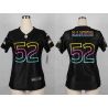Cheap Ray Lewis Ravens Women Jersey From China Black Fashion #52