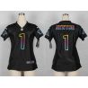 Cheap Cam Newton Panthers Women Jersey From China Black Fashion #1