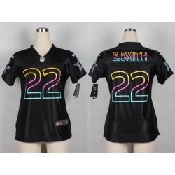 Cheap Emmitt Smith Cowboys Women Jersey From China Black Fashion #22