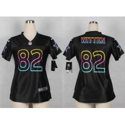 Cheap Jason Witten Cowboys Women Jersey From China Black Fashion #82