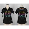 Cheap TJ Ward Broncos Women Jersey From China Black Fashion #43