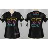 Cheap Eddie Lacy Packers Women Jersey From China Black Fashion #27