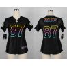 Cheap Jordy Nelson Packers Women Jersey From China Black Fashion #87