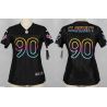 Cheap Jadeveon Clowney Texans Women Jersey From China Black Fashion #90