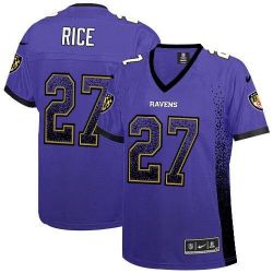 Cheap Ray Rice Ravens Women Jersey From China Purple Drift Fashion I #27
