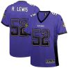 Cheap Ray Lewis Ravens Women Jersey From China Purple Drift Fashion I #52