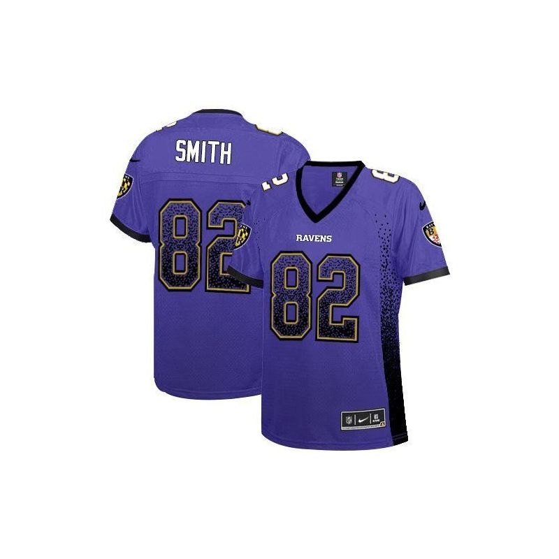 Cheap Torrey Smith Ravens Women Jersey From China Purple Drift Fashion I #82