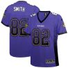 Cheap Torrey Smith Ravens Women Jersey From China Purple Drift Fashion I #82
