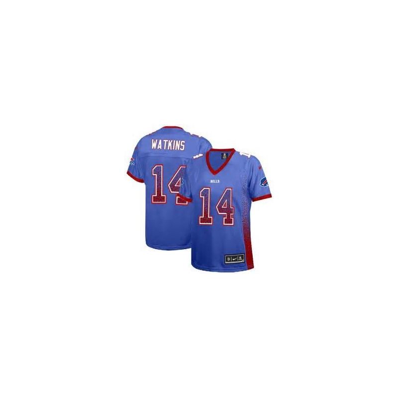 Cheap Sammy Watkins Bills Women Jersey From China Blue Drift Fashion I #14