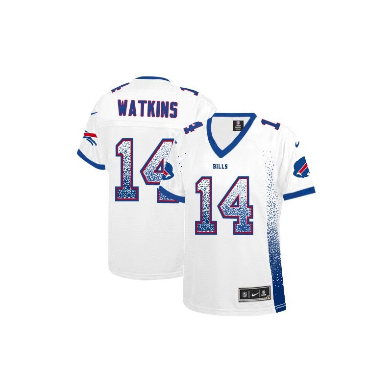 Cheap Sammy Watkins Bills Women Jersey From China White Drift Fashion I #14