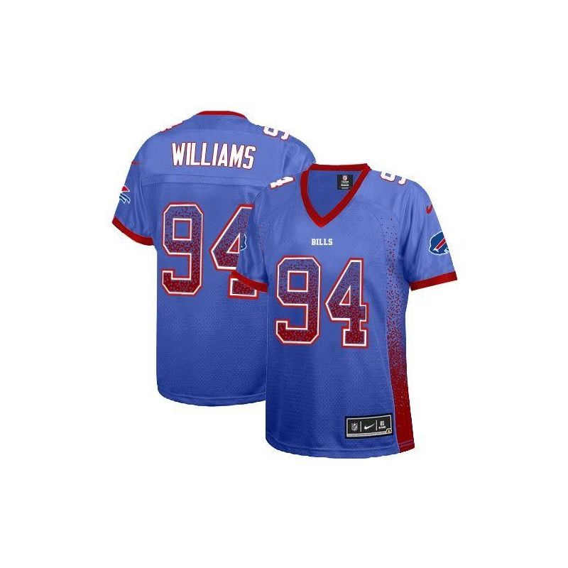 Cheap Mario Williams Bills Women Jersey From China Blue Drift Fashion I #94