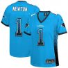 Cheap Cam Newton Panthers Women Jersey From China Blue Drift Fashion I #1