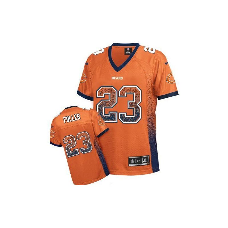 Cheap Kyle Fuller Bears Women Jersey From China Orange Drift Fashion I #23