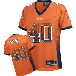 Cheap Gale Sayers Bears Women Jersey From China Orange Drift Fashion I #40