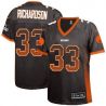 Cheap Trent Richardson Browns Women Jersey From China Brown Drift Fashion I #33