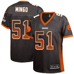 Cheap Barkevious Mingo Browns Women Jersey From China Brown Drift Fashion I #51