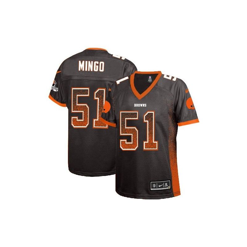 Cheap Barkevious Mingo Browns Women Jersey From China Brown Drift Fashion I #51