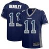 Cheap Cole Beasley Cowboys Women Jersey From China Blue Drift Fashion I #11