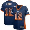 Cheap Paxton Lynch Broncos Women Jersey From China Blue Drift Fashion I #12