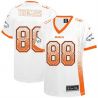 Cheap Demaryius Thomas Broncos Women Jersey From China White Drift Fashion I #88