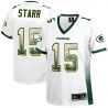 Cheap Bart Starr Packers Women Jersey From China White Drift Fashion I #15