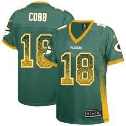 Cheap Randall Cobb Packers Women Jersey From China Green Drift Fashion I #18