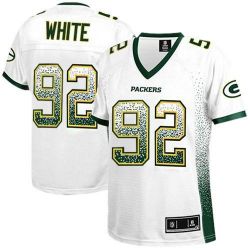 Cheap Reggie White Packers Women Jersey From China White Drift Fashion I #92