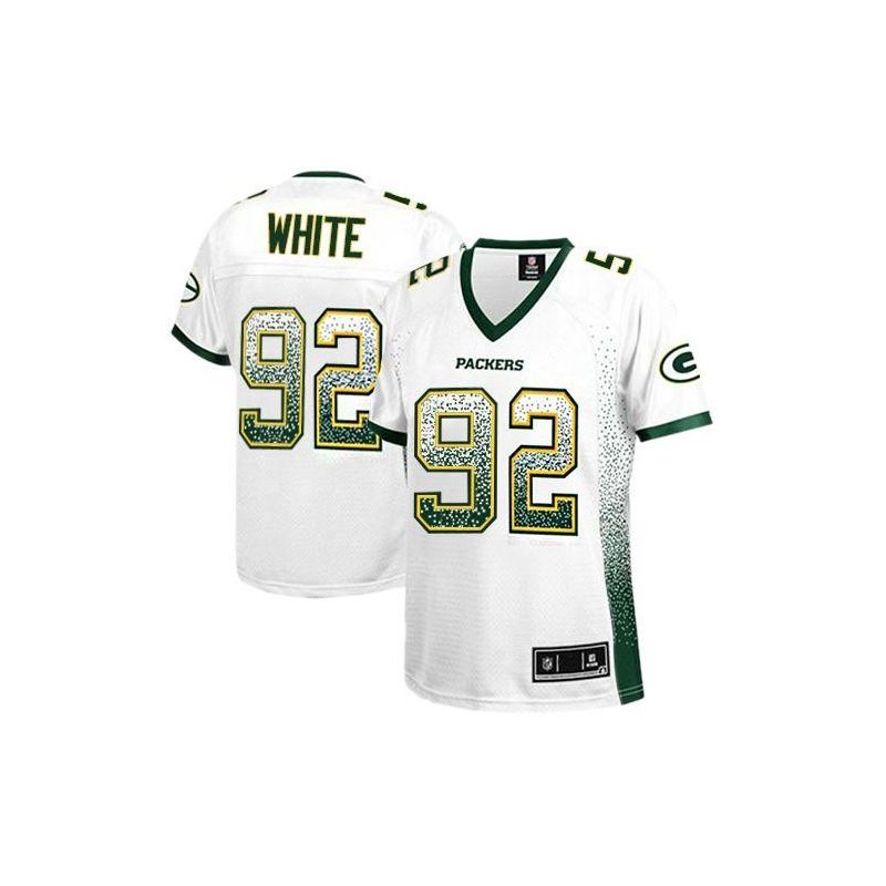Cheap Reggie White Packers Women Jersey From China White Drift Fashion I #92