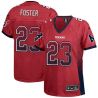 Cheap Arian Foster Texans Women Jersey From China Red Drift Fashion I #23