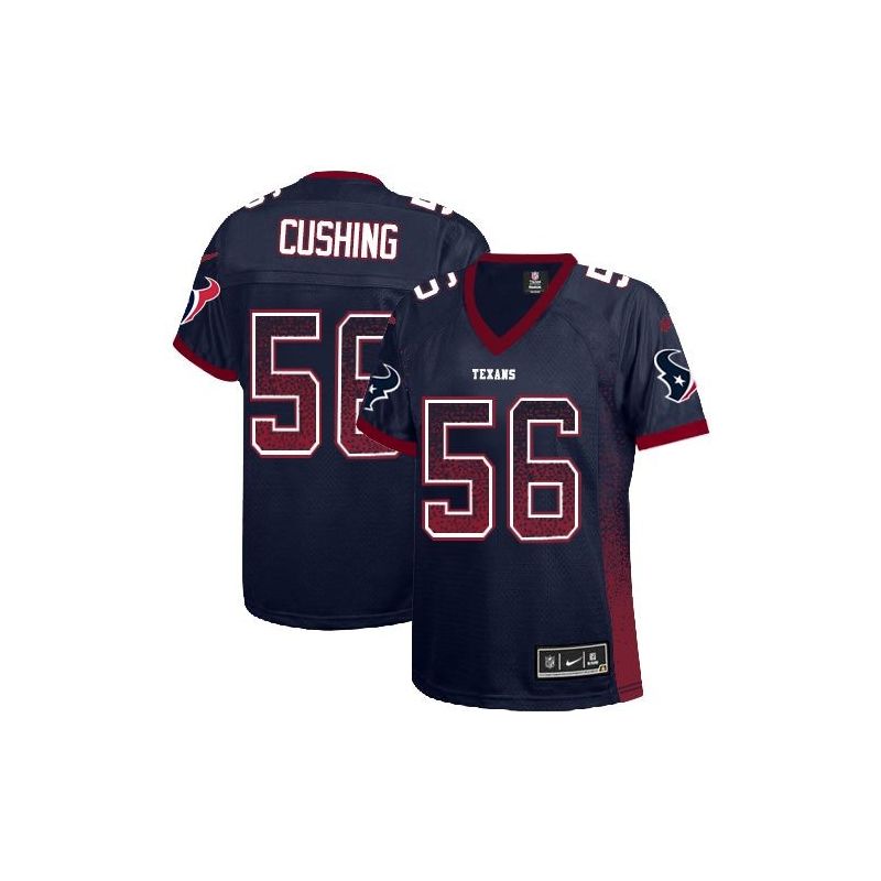 Cheap Brian Cushing Texans Women Jersey From China Blue Drift Fashion I #56