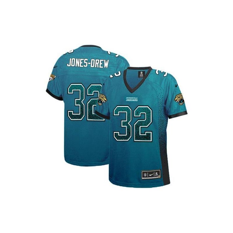 Cheap Maurice Jones-Drew Jaguars Women Jersey From China Green Drift Fashion I #32