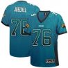 Cheap Luke Joeckel Jaguars Women Jersey From China Green Drift Fashion I #76