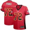 Cheap Eric Fisher Chiefs Women Jersey From China Red Drift Fashion I #72