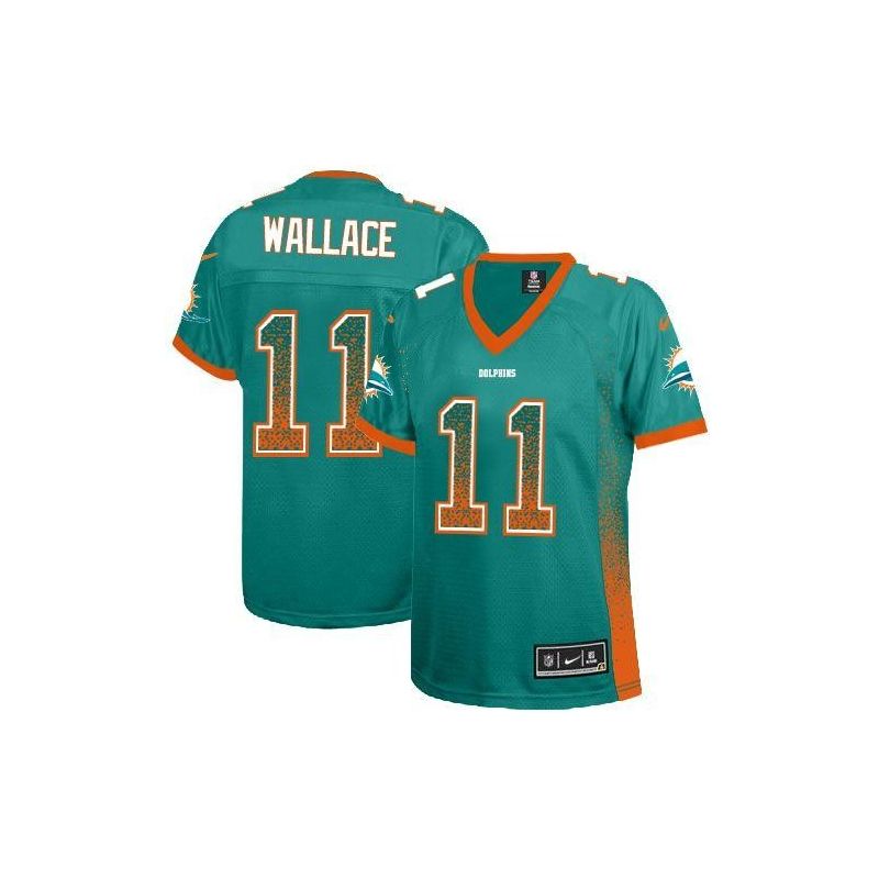 Cheap Mike Wallace Dolphins Women Jersey From China Green Drift Fashion I #11