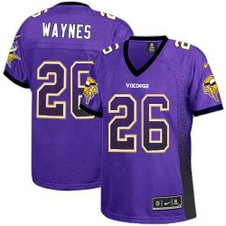 Cheap Trae Waynes Vikings Women Jersey From China Purple Drift Fashion I #26