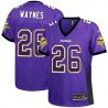 Cheap Trae Waynes Vikings Women Jersey From China Purple Drift Fashion I #26