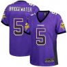 Cheap Teddy Bridgewater Vikings Women Jersey From China Purple Drift Fashion I #5