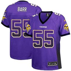 Cheap Anthony Barr Vikings Women Jersey From China Purple Drift Fashion I #55