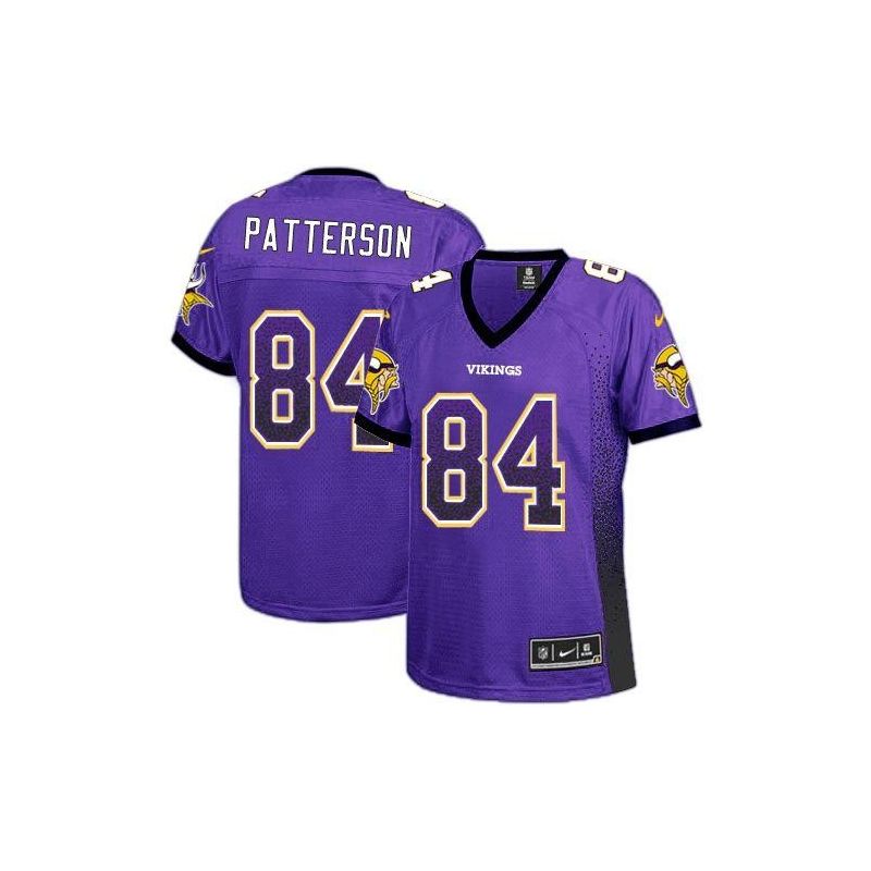 Cheap Cordarrelle Patterson Vikings Women Jersey From China Purple Drift Fashion I #84