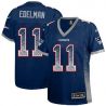 Cheap Julian Edelman Patriots Women Jersey From China Blue Drift Fashion I #11